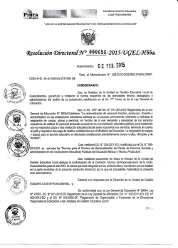 Resolución 058 - Ugel Huancabamba