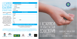 diptico jornada educativa 2015 - Colegio Oficial de Psicólogos del
