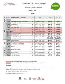DIRECCI&Oacute;N DE VINCULACI&Oacute;N Y EXTENSI&Oacute;N