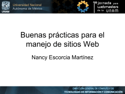 Nancy Escorcia Martínez - Red de Responsables en Visibilidad