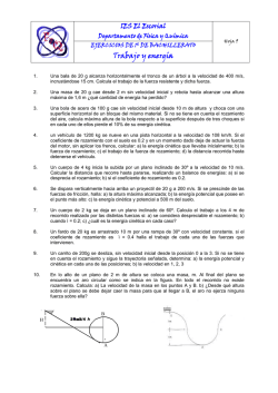 Hoja de problemas n&ordm; 9