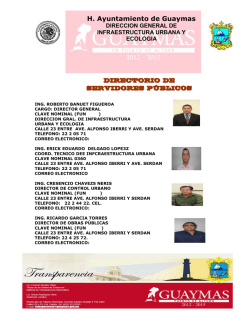 Sindicatura Municipal - H. Ayuntamiento de Guaymas