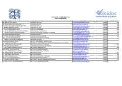 DIRECTORIO DE FUNCIONARIOS JUNIO 2015