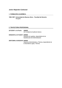 Javier Alejandro Carbonari