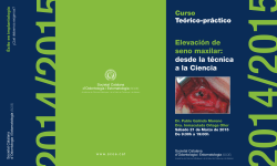 Curso Teórico-práctico - Societat Catalana d`Odontologia i