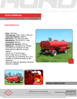 FICHA COMERCIAL - Metalurgica Hund Ltda.