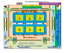 Plano colocación tatamis Absoluto 2015