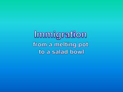 Immigration