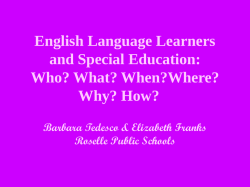 Effective Assessment Practices of English Language