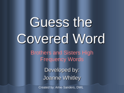 GuesstheWord_BrothersandSisters