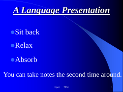 Figurative Language - CLC Charter School