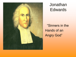 Figurative Language in &ldquo;Sinners in the Hands of an