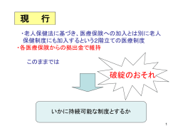 後期高齢者医療制度について