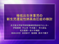 極低出生体重児における一酸化窒素吸入療法
