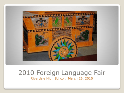 Foreign Language - Lee County School District