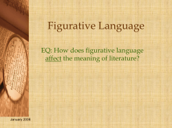 Figurative Language