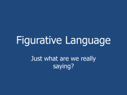 Figurative Language