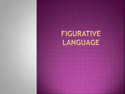 Figurative Language