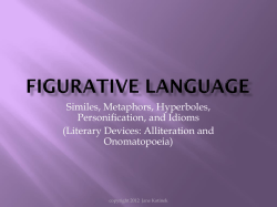 Figurative Language