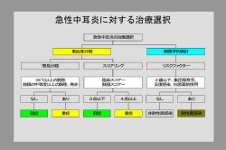 薬剤耐性菌による 急性中耳炎、鼻副鼻腔炎に対する