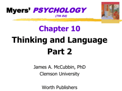 Introduction to Psychology