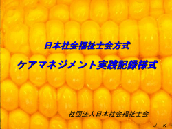 日本社会福祉士会方式
