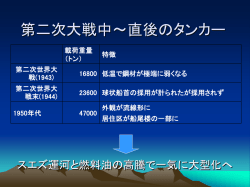 100万トンタンカー計画の背景（その1）