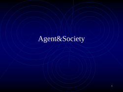 Agent&Society