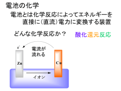 マンガン電池 （ルクランシェ電池）