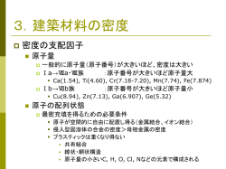 建築材料科学