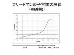 フリードマンの子宮開大曲 線 - 助産技術e
