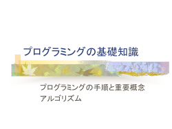 プログラミングの基礎知識 - i