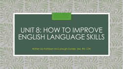 How to improve English language skills