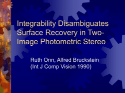 Integrability Disambiguates Surface Recovery in