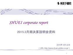 SHUEI corporate report