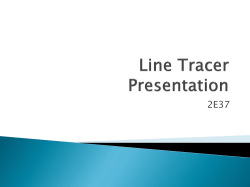 Line Tracer Presentation