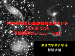円盤銀河のシミュレーション