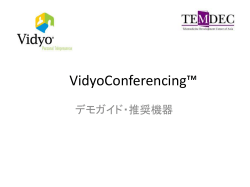 VidyoConferencing™