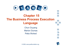 The Business Process Execution Language