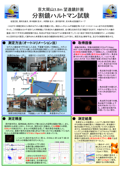 3.8m望遠鏡のための鏡筒トラス 設計 栗田光樹夫、薫田