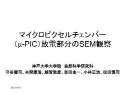マイクロピクセルチェンバー （m