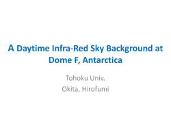 A Daytime Infra-Red Sky Background at Dome F,