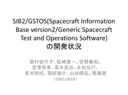 SIB2/GSTOS(Spacecraft Information Base