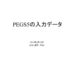 How to use PEGS4