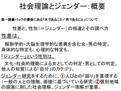 ジェンダーから世界を読む 第一部 タイ農村部からの例