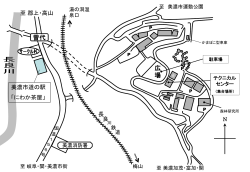 森林文化アカデミー 構内地図