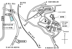 森林文化アカデミー 構内地図