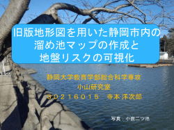 ミニ卒論事前発表