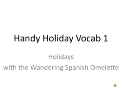 Handy School Vocab