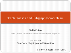 Subgraph Isomorphism Problem for Graph Classes